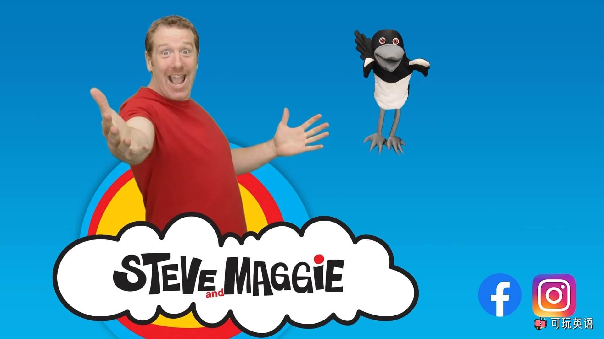 《Wow English TV》史蒂夫Steve和小鸟Maggie，少儿趣味启蒙，永久更新，目前总计704集+，1080P高清视频带英文字幕，百度网盘下载！-可玩星球