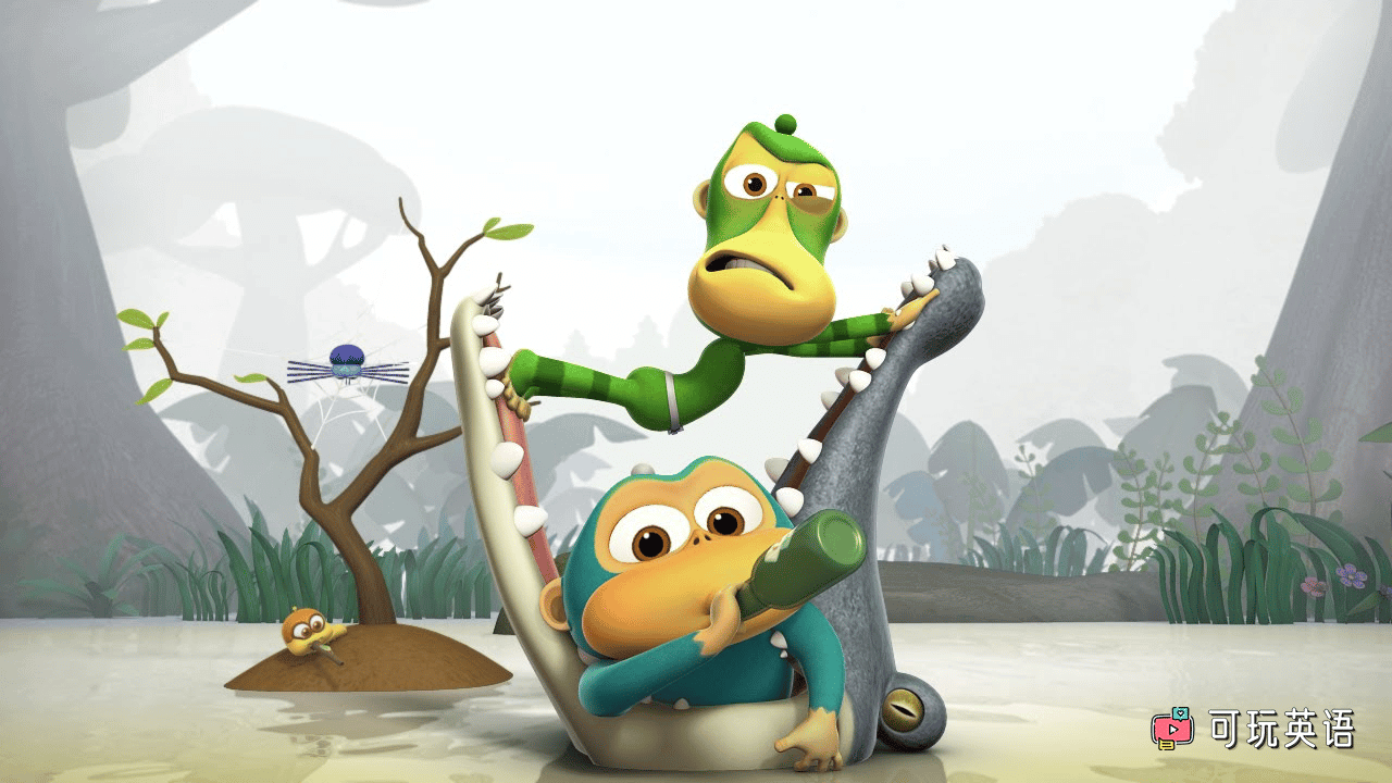 《Alien Monkeys》外星猴子英文版，第1季，全13集，1080P高清视频带英文字幕，百度网盘下载！ - 可玩星球-可玩星球