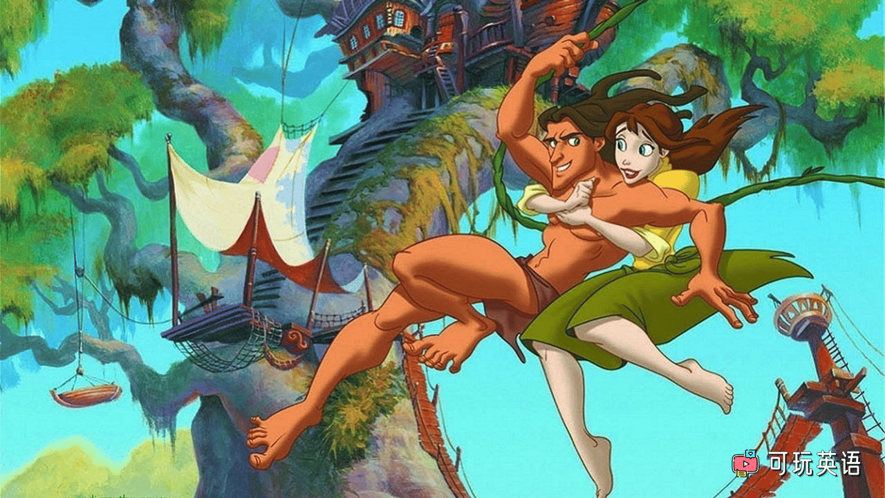 《The Legend of Tarzan》人猿泰山英文版，全39集，752P高清视频带中文字幕，百度网盘下载！ - 可玩星球-可玩星球