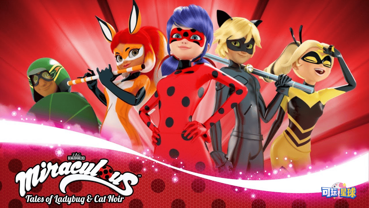 《Miraculous:Tales of Ladybug & Cat Noir》奇迹少女英文版，第3季，全26集，1080P高清视频带英文字幕，百度网盘下载！ - 可玩星球-可玩星球