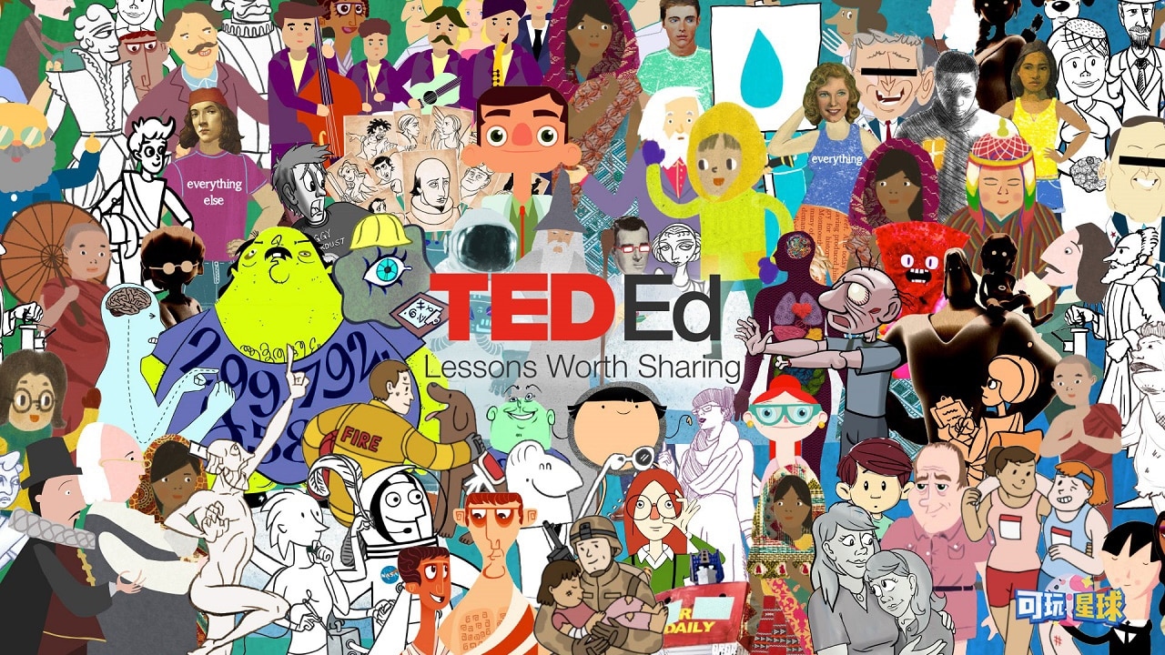 《TED-Ed The World's People and Places》世界人文历史科普卡通英文版，全163集，1080P高清视频带英文字幕，百度网盘下载！-可玩星球
